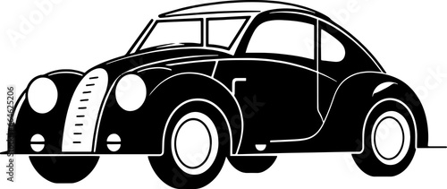 Vintage Car Logo Vector Icon Fast Elegant