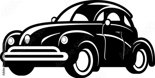 Vintage Car Logo Vector Icon Fast Elegant
