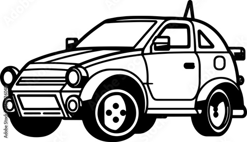 Vintage Car Logo Vector Icon Fast Elegant