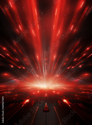 Backdrop With Illumination Of Red Spotlights For Flyers realistic image ultra hd high design 