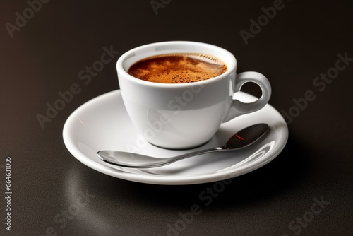 Coffee cup isolated, espresso cafe. Generative AI