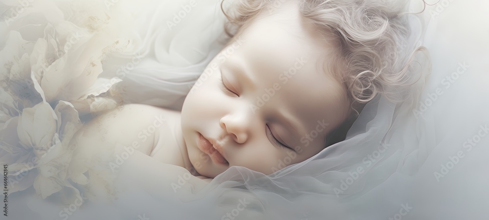 Caucasian baby boy with soft flowers. Stillbirth, family tragedy. Concept of neonatal mortality. Loss, funerals, childbirth, pediatric bereavement. Awareness. Infant funeral. Caucasian baby boy with soft flowers. Stillbirth, family tragedy. Concept of neonatal mortality. Loss, funerals, childbirth, pediatric bereavement. Awareness. Infant funeral.