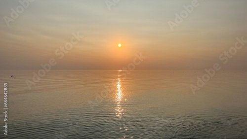 Sunrise Over The Sea in Greecr © miseld