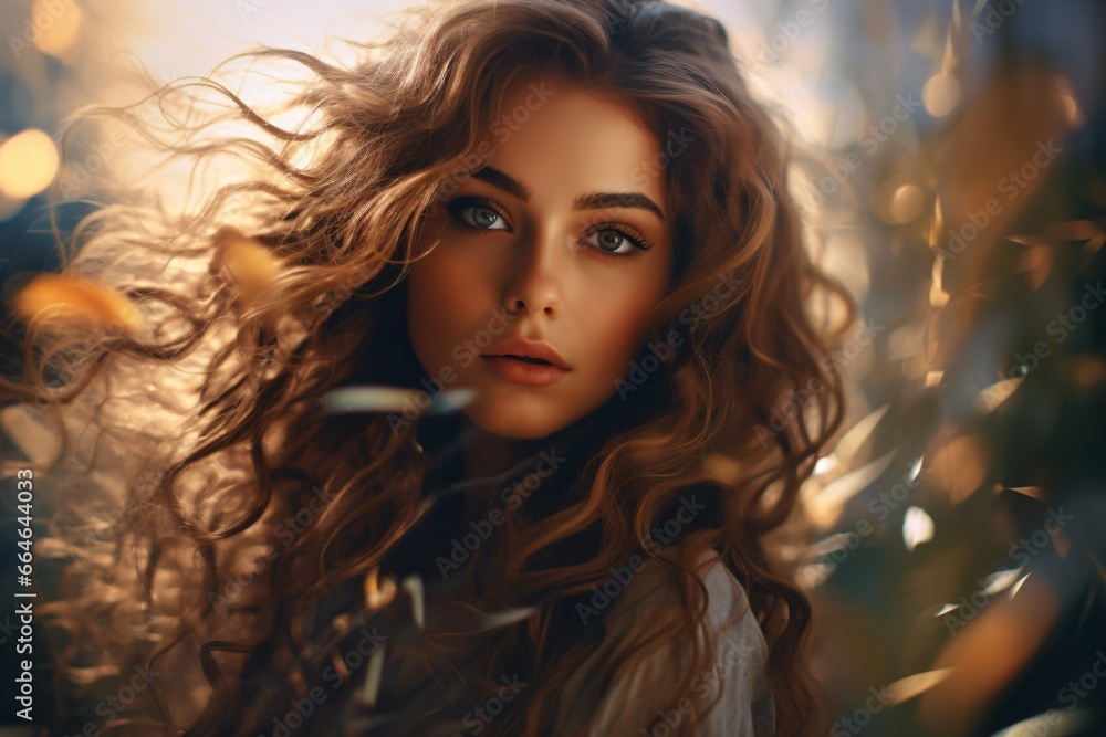 A cute woman with sad and intense expressions A cute woman with sad and intense expressions