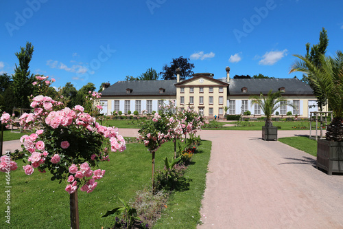 Obraz na płótnie Pavillon Joséphine - Parc de l'Orangerie - Strasbourg w salonie