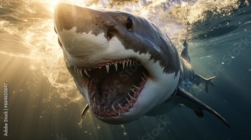 great white shark © CROCOTHERY