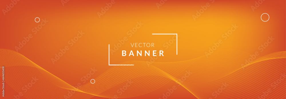 Abstract vector banner design template. Abstract vector banner design template.