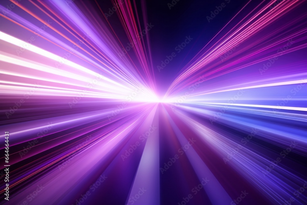 Abstract radiant light rays creating a dynamic sense of speed and movement in vibrant blue and pink hues Abstract radiant light rays creating a dynamic sense of speed and movement in vibrant blue and pink hues