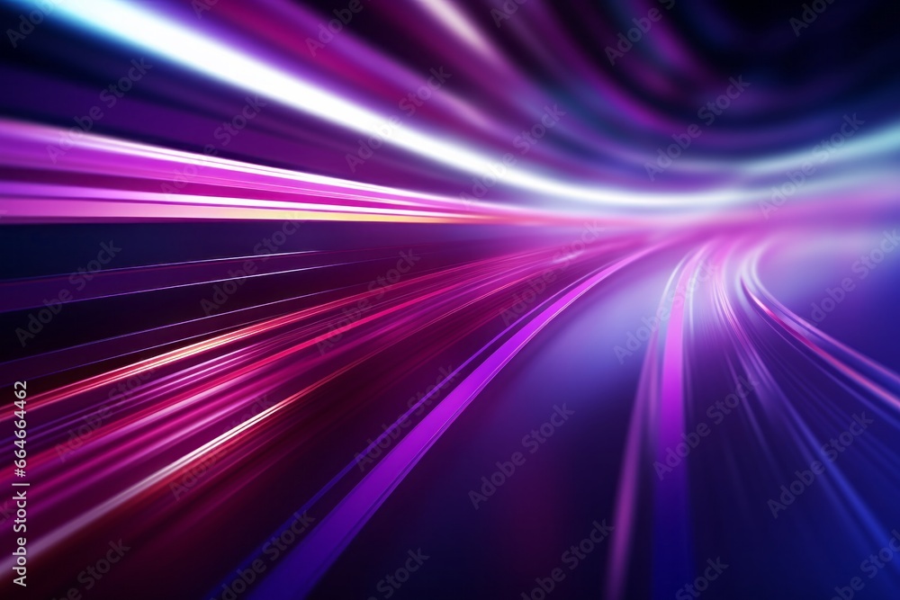 Abstract radiant light rays creating a dynamic sense of speed and movement in vibrant blue and pink hues Abstract radiant light rays creating a dynamic sense of speed and movement in vibrant blue and pink hues