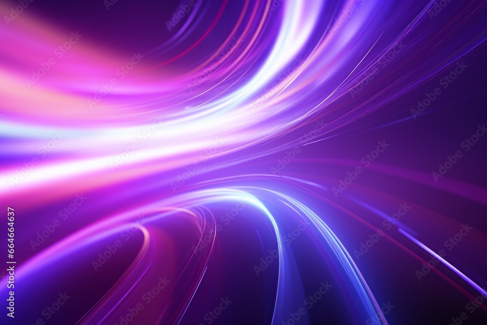 Abstract radiant light rays creating a dynamic sense of speed and movement in vibrant blue and pink hues Abstract radiant light rays creating a dynamic sense of speed and movement in vibrant blue and pink hues