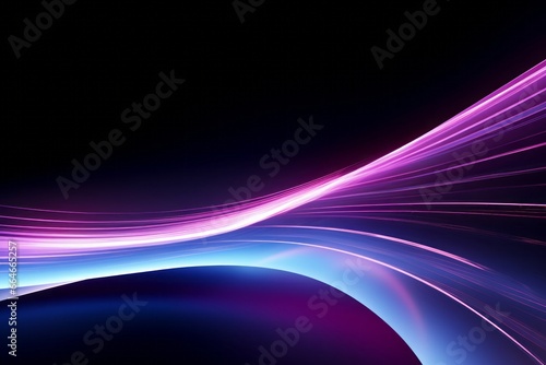 Abstract radiant light rays creating a dynamic sense of speed and movement in vibrant blue and pink hues