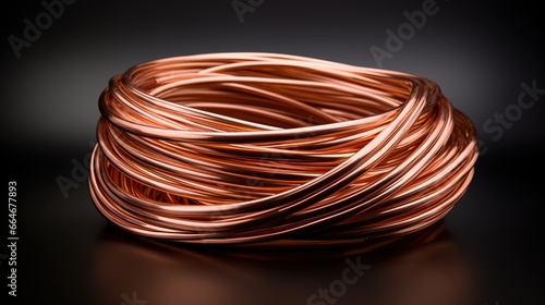 copper wire / coil photo