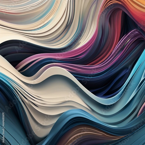 colorful flow pattern illustration background