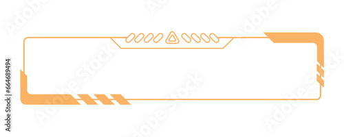  Hightech Technology HUD Label