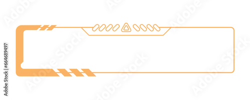  Hightech Technology HUD Label
