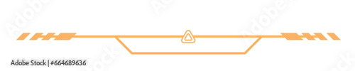  Hightech Technology HUD Line Element