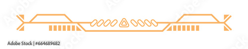  Hightech Technology HUD Line Element