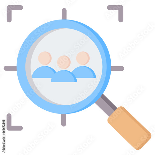 Target Audience Flat Icon