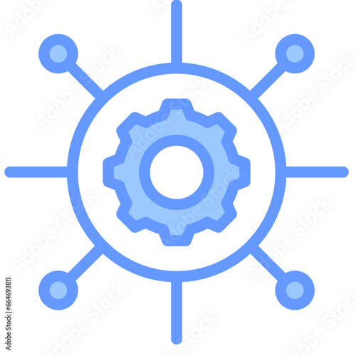 Mapping Blue Icon