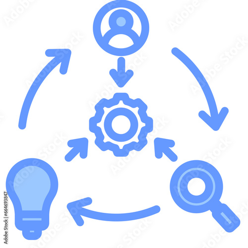 Synthesis Blue Icon