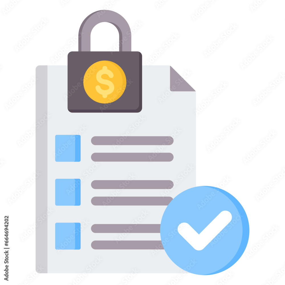 Compliance Flat Icon Compliance Flat Icon