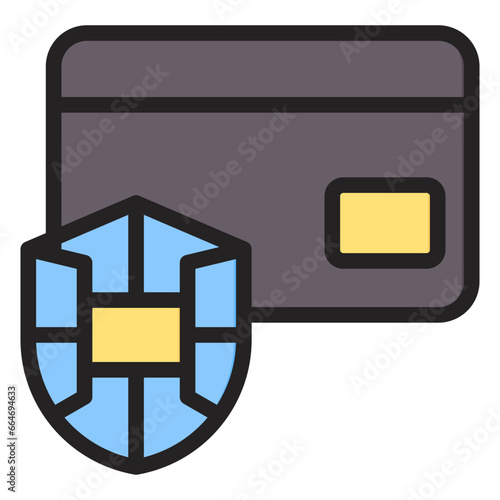 Emv Technology Outline Color Icon