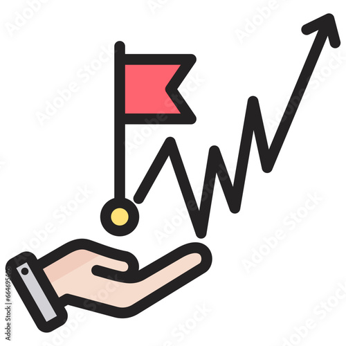 Ipo Outline Color Icon