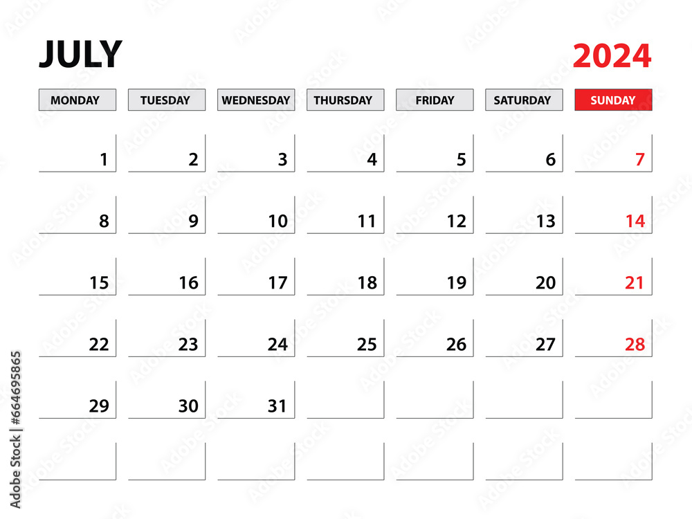 July 2024 year planner template calendar 2024 template monthly and July 2024 year planner template calendar 2024 template monthly and