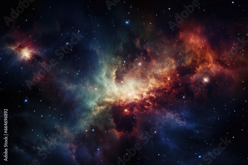 Nebulas illuminating the dark universe.