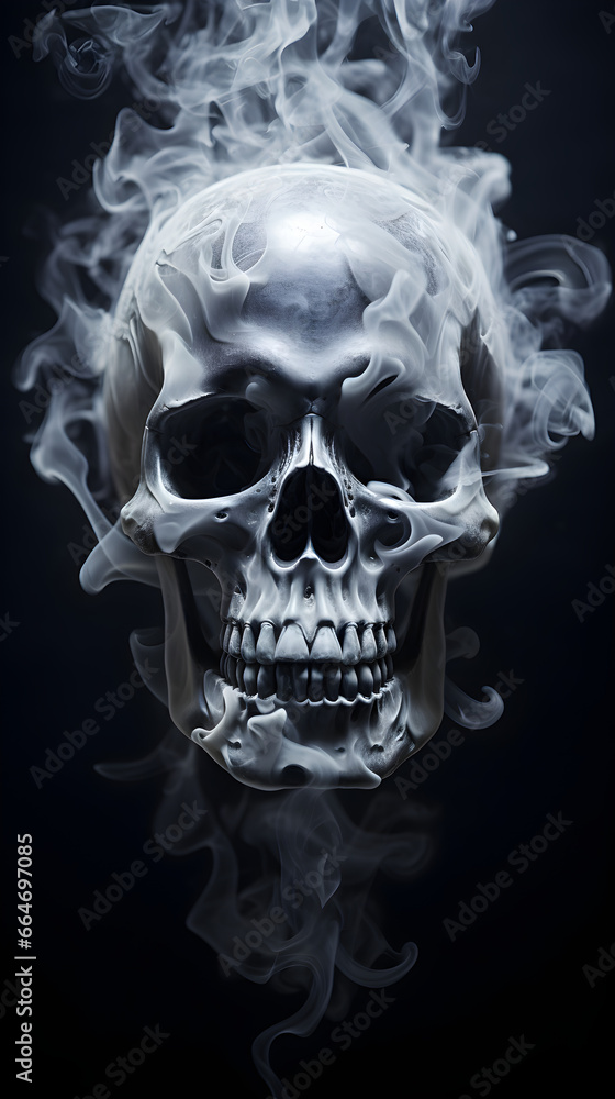 Skulls with Smoke Skulls with Smoke
