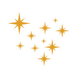 sparkling star vector 