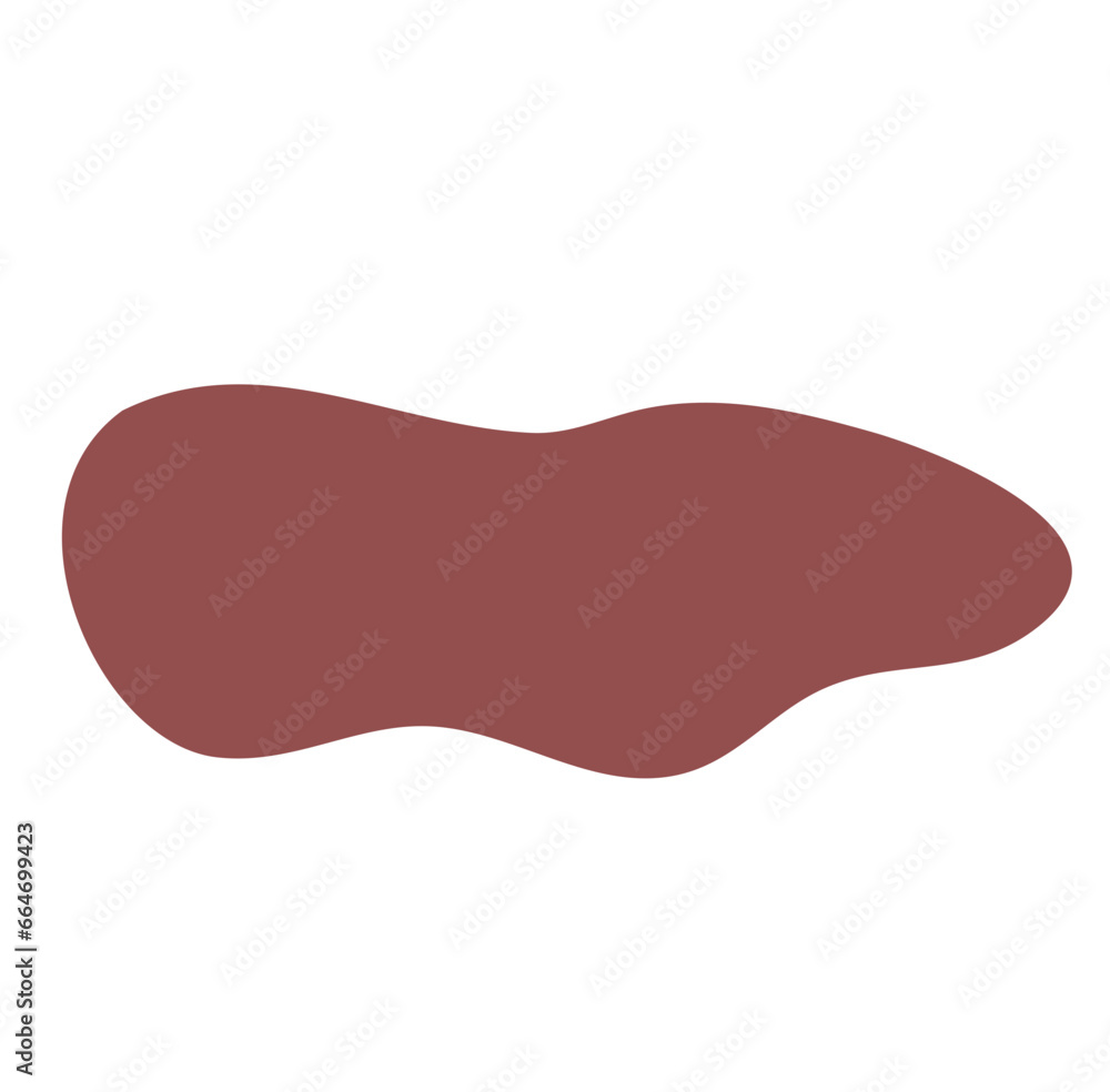 abstract long blob shape abstract long blob shape