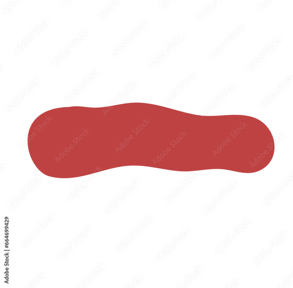 abstract long blob shape abstract long blob shape