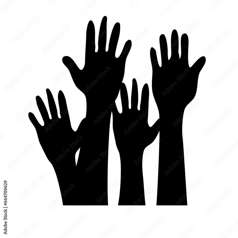 Freedom andvector, freedom, illustration, emancipation, symbol, silhouette, design, hand, slave, black, slavery, background, history, african, concept, american, ju emancipation hand vector silhouette