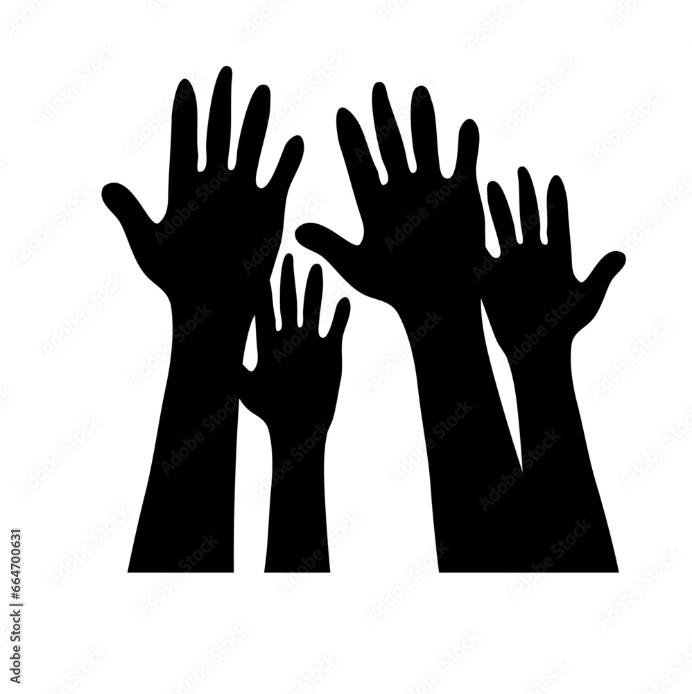 Freedom andvector, freedom, illustration, emancipation, symbol, silhouette, design, hand, slave, black, slavery, background, history, african, concept, american, ju emancipation hand vector silhouette