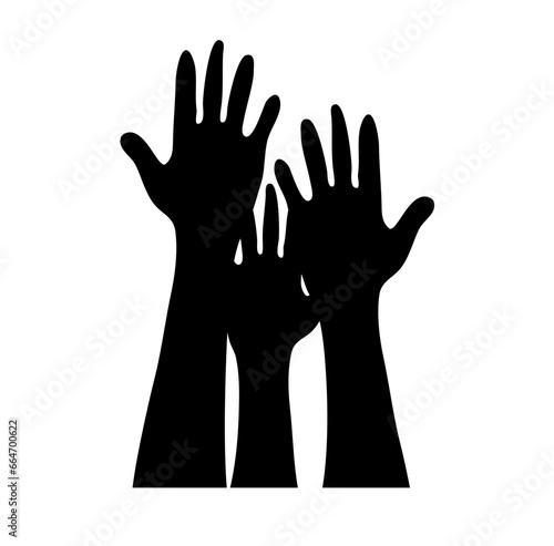 Freedom andvector, freedom, illustration, emancipation, symbol, silhouette, design, hand, slave, black, slavery, background, history, african, concept, american, ju emancipation hand vector silhouette