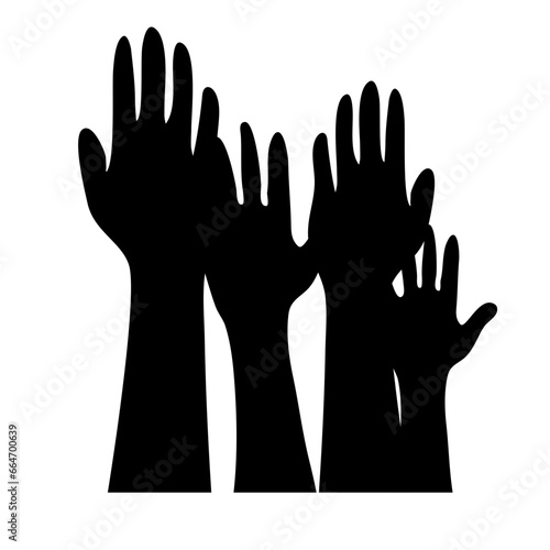 Freedom andvector, freedom, illustration, emancipation, symbol, silhouette, design, hand, slave, black, slavery, background, history, african, concept, american, ju emancipation hand vector silhouette