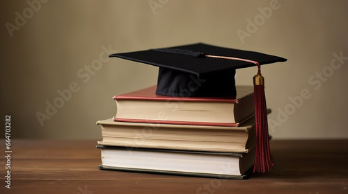 Graduation education concept