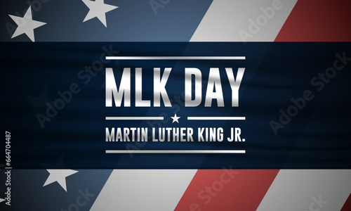 Happy Martin Luther King Jr. Day January 16 Background vector Illustration