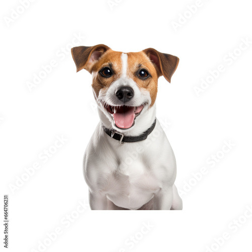 Jack Russell Terrier dog breed no background © jirasin