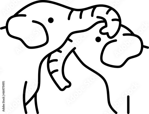 touching  icon