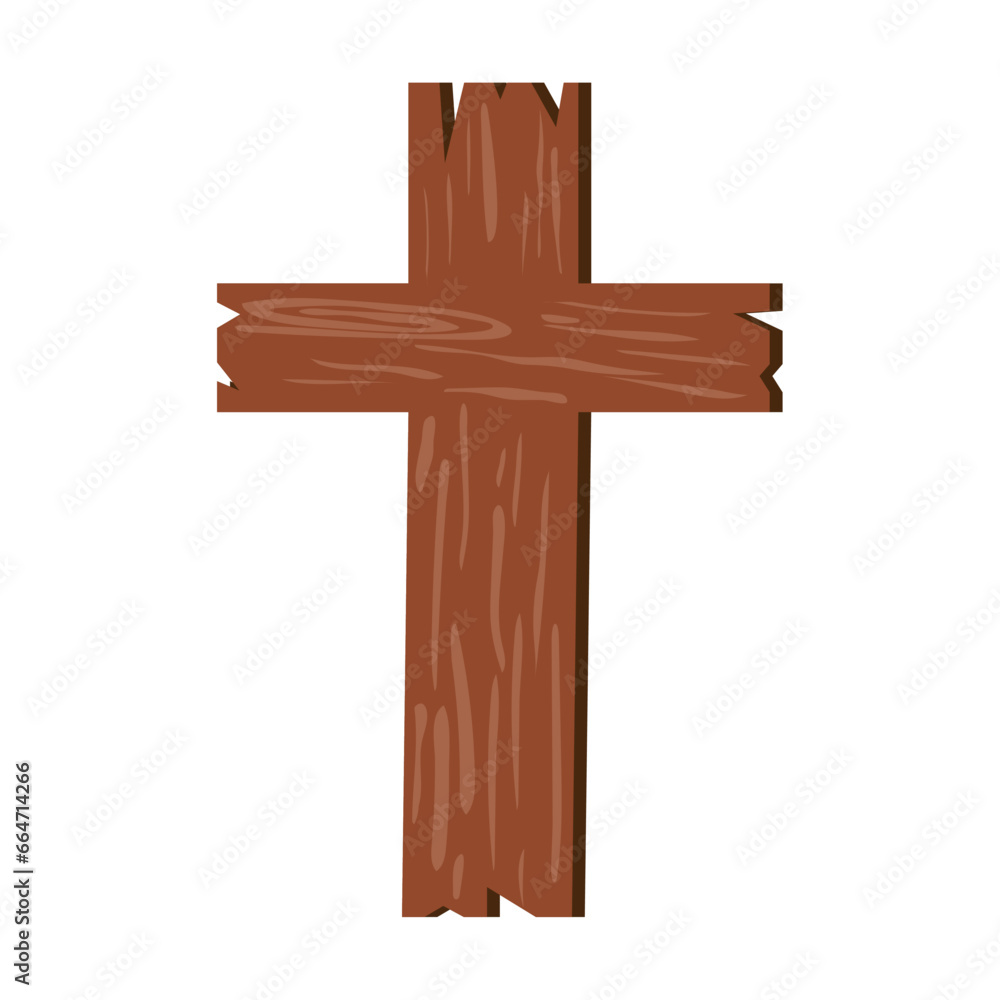 catholic cross wooden