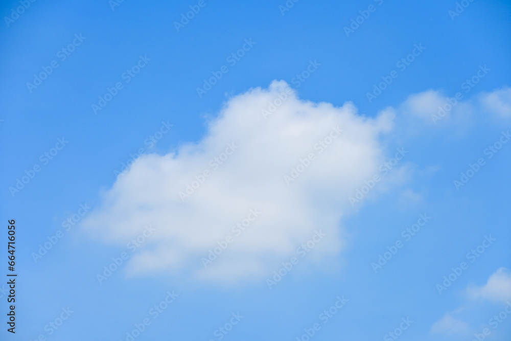 beautiful blue sky and white fluffy group of clouds with sunrise in the morning, natural background beautiful blue sky and white fluffy group of clouds with sunrise in the morning, natural background