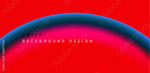 Abstract vector backdrop with fluid, geometric elements. Harmonious blend of form and color, evoking dynamic and captivating visual landscape for wallpaper, banner, background, landing page