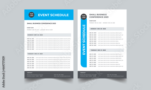 Event Schedule