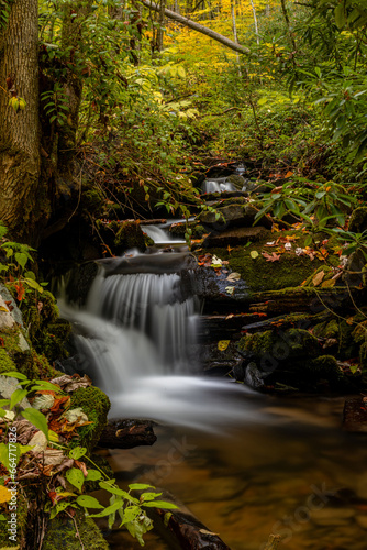 autumn mountain scene