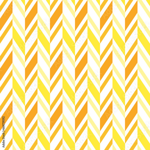 Yellow shade herringbone pattern. Herringbone vector pattern. Seamless geometric pattern for clothing, wrapping paper, backdrop, background, gift card. © hchedgehog