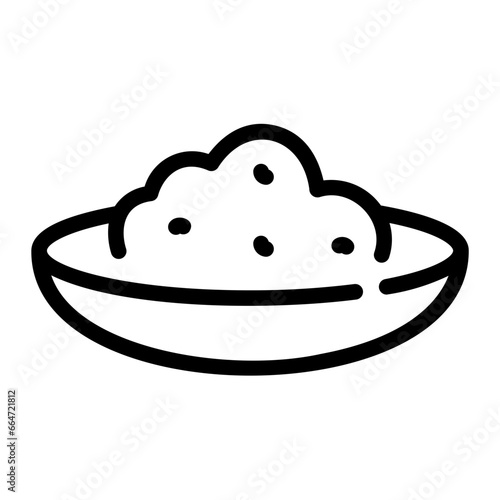 bakery yeast Line Icon