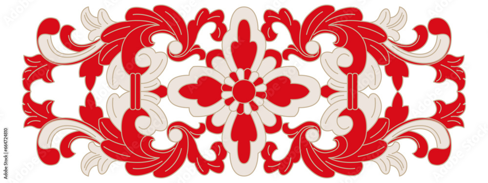 Luxury festive Chinese oriental traditional culture premium classical decoration red gold line art design vector illustration. Covers, greeting cards, logos, packaging, posters, backgrounds -Greeting Luxury festive Chinese oriental traditional culture premium classical decoration red gold line art design vector illustration. Covers, greeting cards, logos, packaging, posters, backgrounds -Greeting