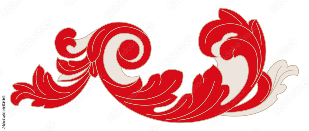 Luxury festive Chinese oriental traditional culture premium classical decoration red gold line art design vector illustration. Covers, greeting cards, logos, packaging, posters, backgrounds -Greeting Luxury festive Chinese oriental traditional culture premium classical decoration red gold line art design vector illustration. Covers, greeting cards, logos, packaging, posters, backgrounds -Greeting